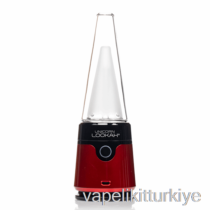 Elektronik Sigara Kalemi Vape Mate Lookah Tek Boynuzlu At Kırmızı